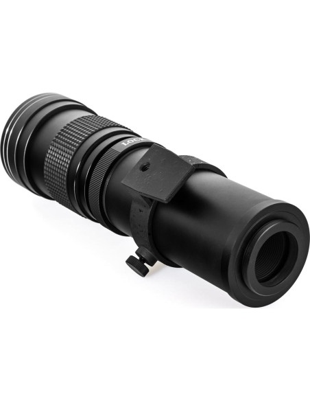 Lente Telefoto Zoom Opteka 420-800mm f/8.3 para Canon DSLR Lente Telefoto Zoom Opteka 420-800mm f/8.3 para Canon DSLR