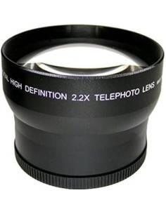 Lente Telefoto 2.2X Hila para Canon VIXIA HF G10 2