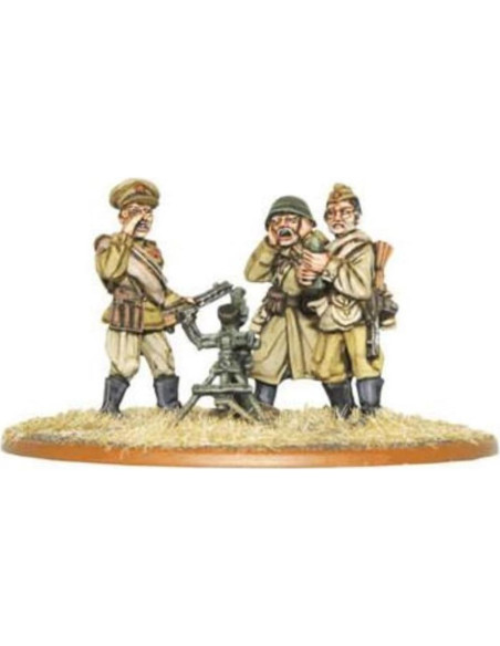 Paquete Inicio Ejército Soviético Warlord 1 Tanque y Mortero Paquete Inicio Ejército Soviético Warlord 1 Tanque y Mortero