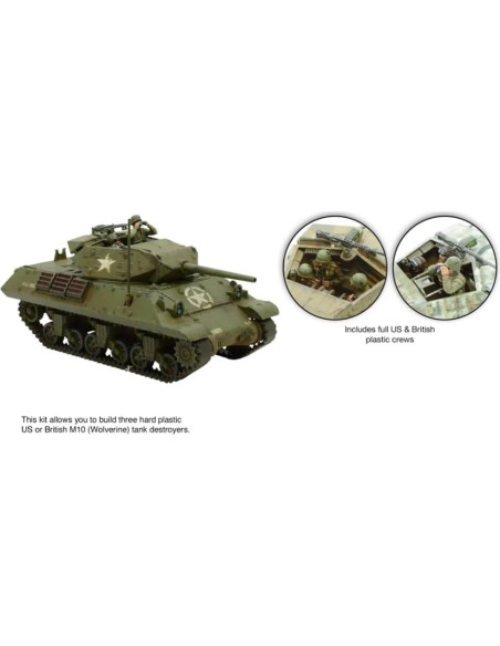Tanque M10 Wolverine Bolt Action 1:56 WWII Warlord Games Tanque M10 Wolverine Bolt Action 1:56 WWII Warlord Games