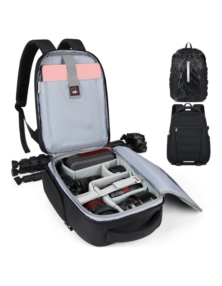 Mochila para cámara SDYSM 5619 Impermeable 30L para DSLR y Laptop 14" Mochila para cámara SDYSM 5619 Impermeable 30L para DSLR y Laptop 14"