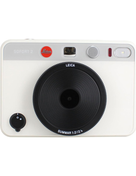 Cámara Instantánea Híbrida Leica SOFORT 2 Blanca + 128GB Cámara Instantánea Híbrida Leica SOFORT 2 Blanca + 128GB
