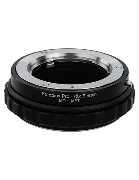 Adaptador Fotodiox DLX Stretch Minolta a Micro Cuatro Tercios Adaptador Fotodiox DLX Stretch Minolta a Micro Cuatro Tercios