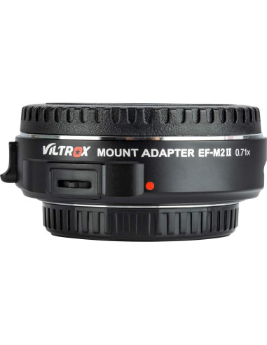 Adaptador Viltrox EF-M2 II 0.71x para Lentes Canon EF a M4/3