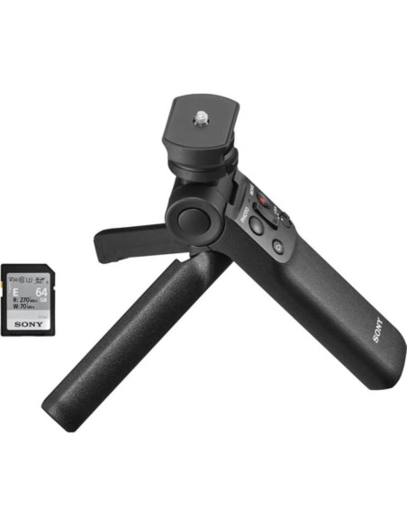 Cámara Digital Sony ZV-1 Negra con Kit de Accesorios Vloggers Cámara Digital Sony ZV-1 Negra con Kit de Accesorios Vloggers