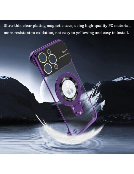 Funda Magnética Omio para iPhone 14 Pro Max, Soporte Invisible Funda Magnética Omio para iPhone 14 Pro Max, Soporte Invisible