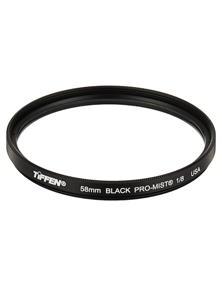 Filtro Black Pro-Mist 58mm 1/8 - Efecto Cinemático Tiffen Filtro Black Pro-Mist 58mm 1/8 - Efecto Cinemático Tiffen