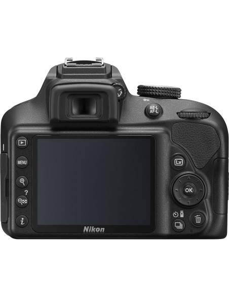 Cámara DSLR Nikon D3400 con Lentes 18-55mm y 70-300mm Cámara DSLR Nikon D3400 con Lentes 18-55mm y 70-300mm