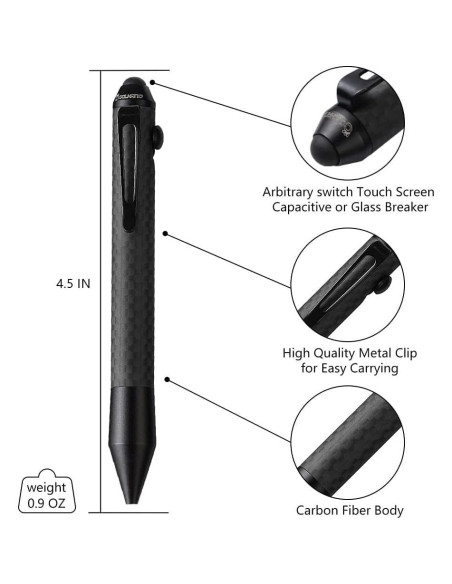 Bolígrafo Cool Hand 5373-CFB-2 Táctico con Stylus Bolígrafo Cool Hand 5373-CFB-2 Táctico con Stylus