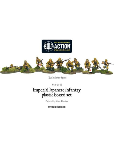 Infantería Japonesa Imperial 1:56 Warlord Games - Miniaturas WWII