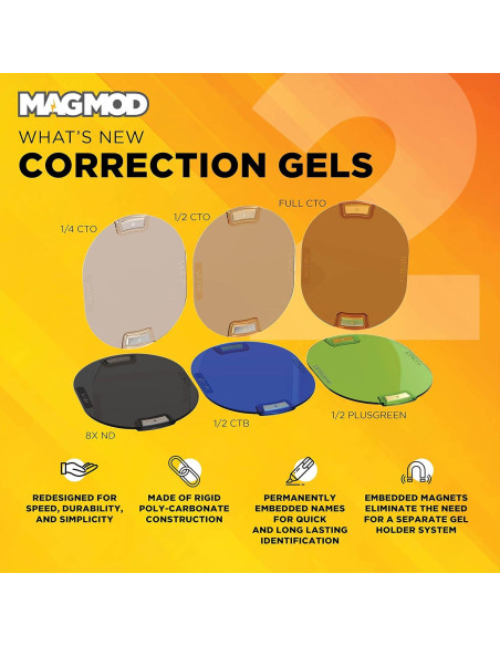 Kit de Flash de Inicio MagMod 2 con Gel de Corrección Profesional Kit de Flash de Inicio MagMod 2 con Gel de Corrección Profesional
