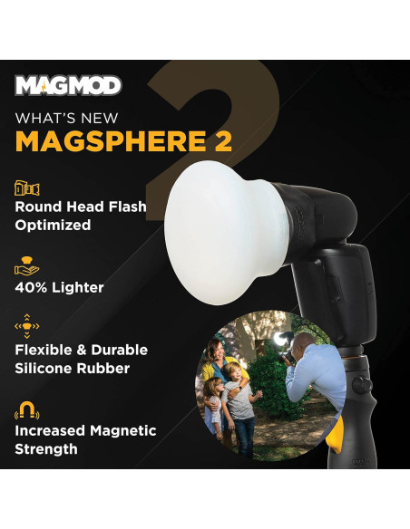 Kit de Flash de Inicio MagMod 2 con Gel de Corrección Profesional Kit de Flash de Inicio MagMod 2 con Gel de Corrección Profesional