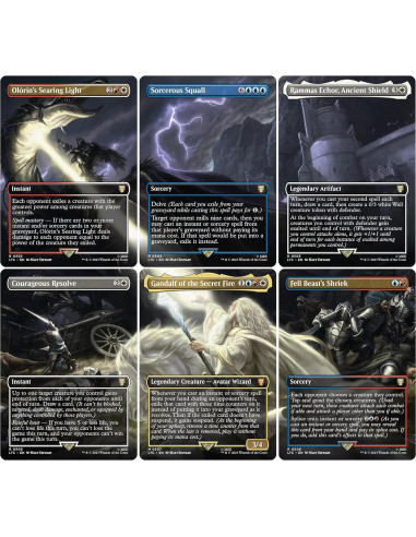 Magic The Gathering Caja Escena Gandalf Campos Pelennor