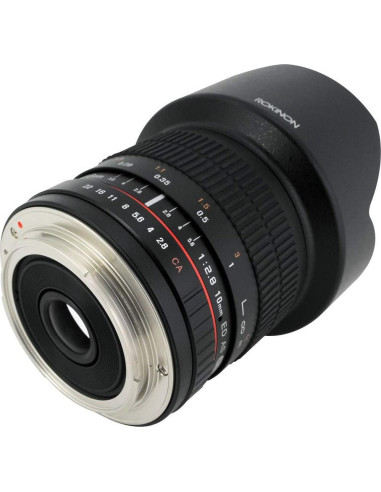 Lente Rokinon 10mm f/2.8 ED AS NCS CS para Nikon F + Accesorios