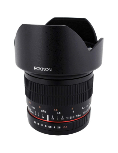 Lente Rokinon 10mm f/2.8 ED AS NCS CS para Fujifilm X