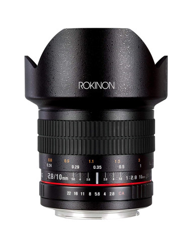 Lente Rokinon 10mm f/2.8 ED AS NCS CS para Fujifilm X
