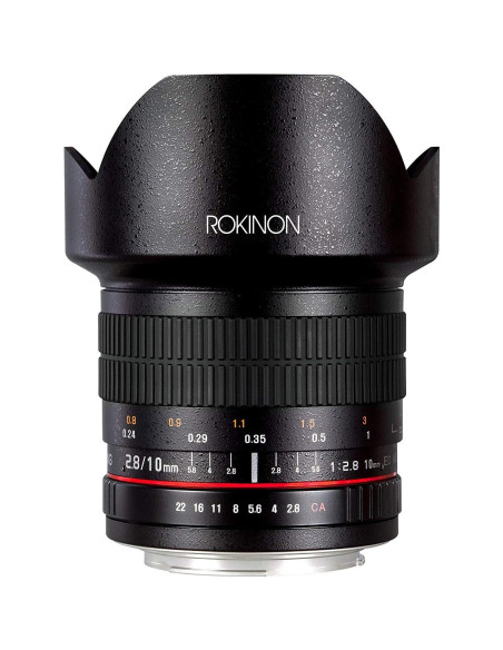 Lente Rokinon 10mm f/2.8 ED AS NCS CS para Fujifilm X Lente Rokinon 10mm f/2.8 ED AS NCS CS para Fujifilm X
