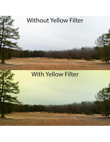 Kit de Filtros de Color Gradual 72mm iSnapPhoto 6 Piezas