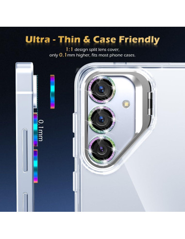 Protector de Lente de Cámara imluckies para Samsung Galaxy S25 HD