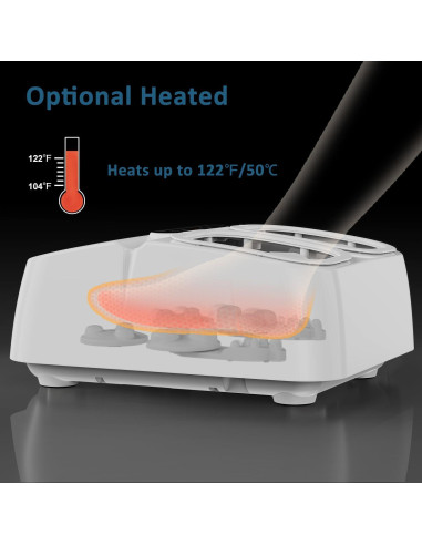 Masajeador de Pies Mountrax FM-003 con Calor y Control Remoto