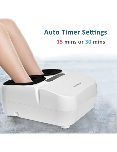 Masajeador de Pies Mountrax FM-003 con Calor y Control Remoto