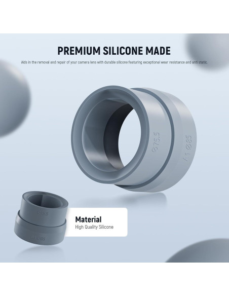 Kit de Reparación de Lentes NEEWER HW-37, 9 Piezas, Silicona Kit de Reparación de Lentes NEEWER HW-37, 9 Piezas, Silicona