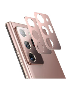 Paquete de 2 Protectores de Lente de Cámara Metal Samsung Note 20 Ultra