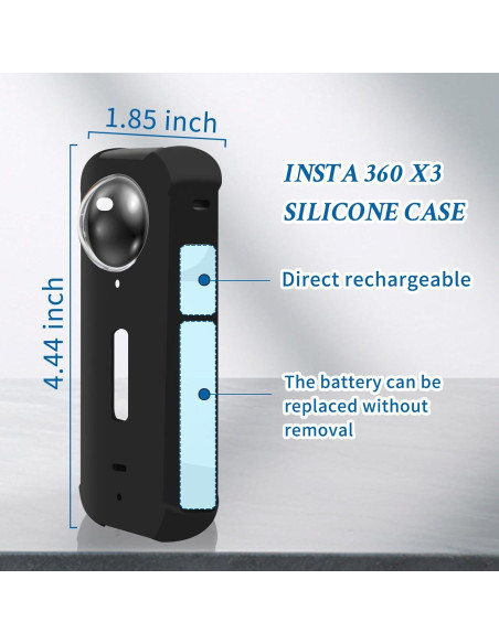 Kit de Accesorios Protectores Vasgather para Insta 360 X3 Kit de Accesorios Protectores Vasgather para Insta 360 X3