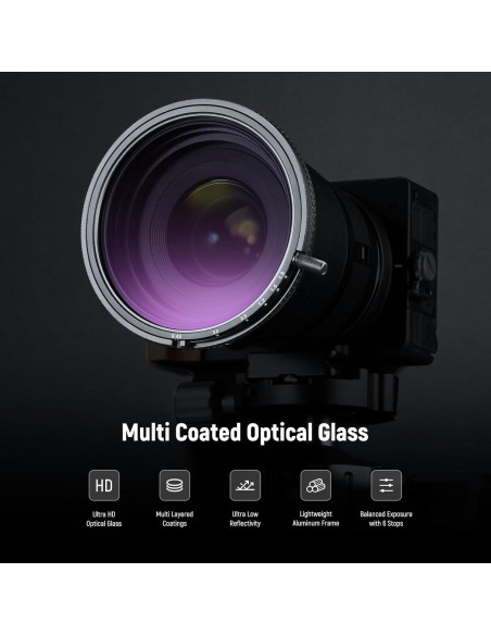 Filtro ND&CPL Variable NEEWER 82mm 2 en 1 HD Multicapa Filtro ND&CPL Variable NEEWER 82mm 2 en 1 HD Multicapa