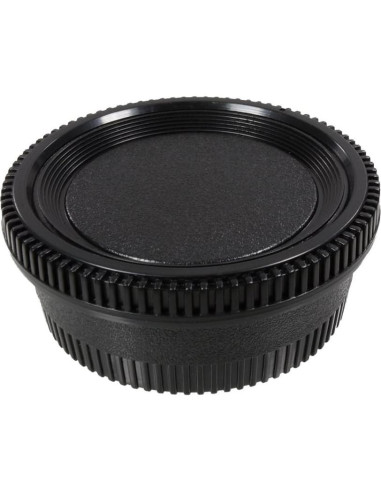 Tapa de Cuerpo y Tapa Trasera de Lente CamDesign para Nikon