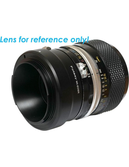 Adaptador de lente Fotasy Nikkor F Mount a Canon RF 3.56x7.11cm Adaptador de lente Fotasy Nikkor F Mount a Canon RF 3.56x7.11cm