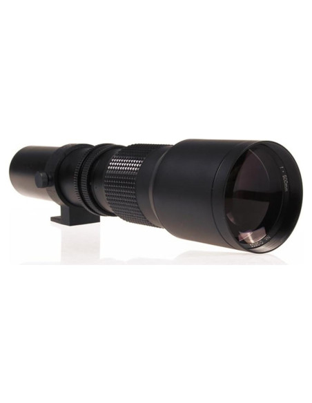 Lente Canon 500mm f/8 T-montaje para DSLR - Estabilizador No Lente Canon 500mm f/8 T-montaje para DSLR - Estabilizador No