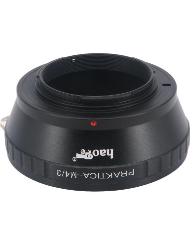 Adaptador de Lente Manual Haoge PB a Micro Cuatro Tercios MFT