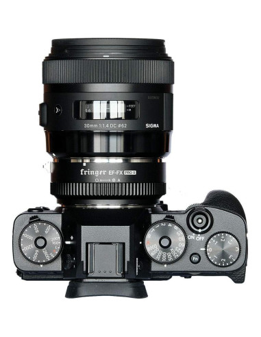 Adaptador Fringer EF-FX PRO II para Lentes Canon a Fujifilm