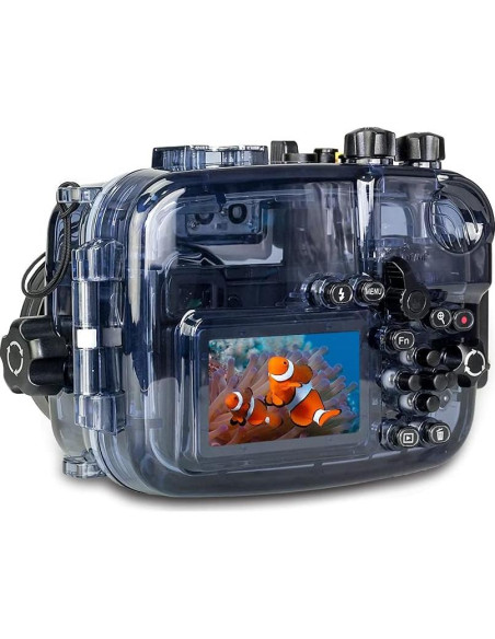 Carcasa Submarina Impermeable Seafrogs para Sony A6000 A6300 A6500 Carcasa Submarina Impermeable Seafrogs para Sony A6000 A6300 A6500