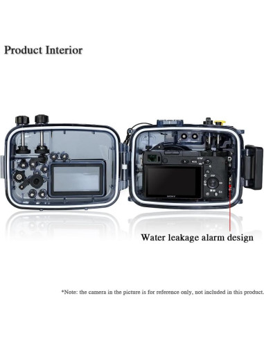Carcasa Submarina Impermeable Seafrogs para Sony A6000 A6300 A6500