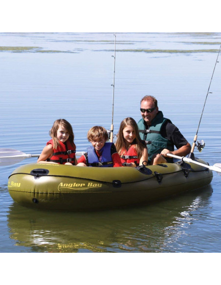 Barco Inflable AIRHEAD Angler Bay 4 Personas Vinilo Barco Inflable AIRHEAD Angler Bay 4 Personas Vinilo