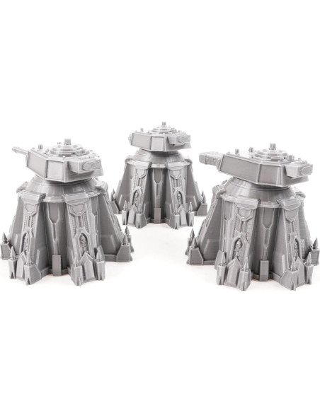 Torres de Armas Pesadas Terreno de Mesa War Scenery 28-32mm Torres de Armas Pesadas Terreno de Mesa War Scenery 28-32mm