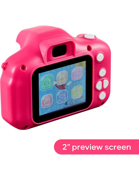 Cámara Digital para Niños Vivitar Kidzcam Rosa 12 MP HD Cámara Digital para Niños Vivitar Kidzcam Rosa 12 MP HD