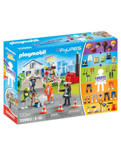Playmobil Mis Figuras Rescate 70980 6 Figuras Intercambiables