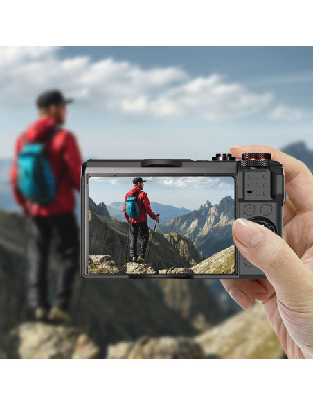 Funda de silicona para cámara Canon PowerShot G7X Mark II - Negro Funda de silicona para cámara Canon PowerShot G7X Mark II - Negro