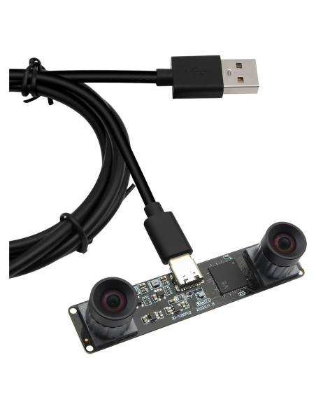 Módulo de Cámara Estéreo 3D USB SVPRO 1080P 60FPS Módulo de Cámara Estéreo 3D USB SVPRO 1080P 60FPS