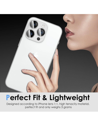 Protector de Lente de Cámara WHPXJY para iPhone 14 Pro Max - Vidrio Templado HD