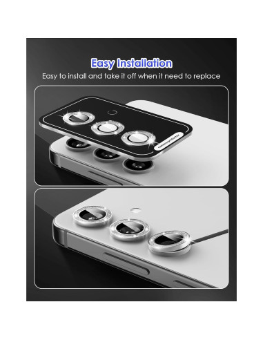 Protector de Lente de Cámara Kanosan para Galaxy S25 9H