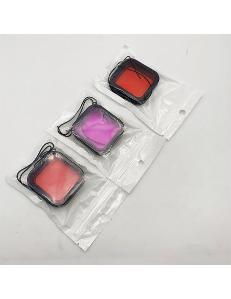 Filtros de Lentes Submarinos Reflex Camera para GoPro Hero 7/6/5 Filtros de Lentes Submarinos Reflex Camera para GoPro Hero 7/6/5