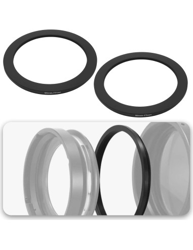 Anillo Adaptador de Filtro YINETTECH 95mm a 77mm + Paño