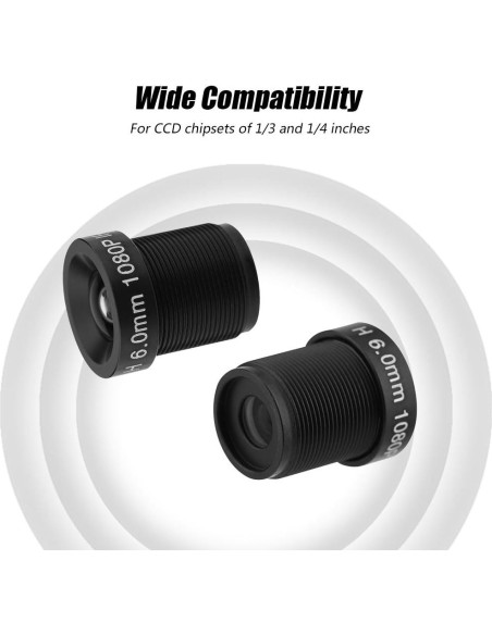 Lente de Cámara CCTV Diyeeni 6mm 2MP Visión Nocturna IR Lente de Cámara CCTV Diyeeni 6mm 2MP Visión Nocturna IR