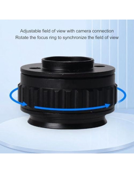 Adaptador de Montaje C Garosa para Microscopio Trinocular 0.5X Adaptador de Montaje C Garosa para Microscopio Trinocular 0.5X