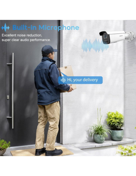 Cámara IP Bullet Hikvision 8MP DS-2CD3683G2-IZSU IR 60m Cámara IP Bullet Hikvision 8MP DS-2CD3683G2-IZSU IR 60m