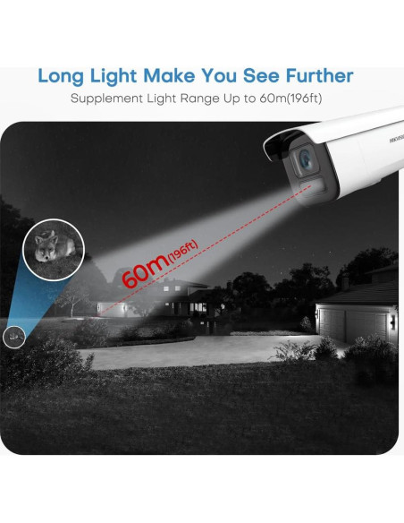 Cámara IP Bullet Hikvision 8MP DS-2CD3683G2-IZSU IR 60m Cámara IP Bullet Hikvision 8MP DS-2CD3683G2-IZSU IR 60m